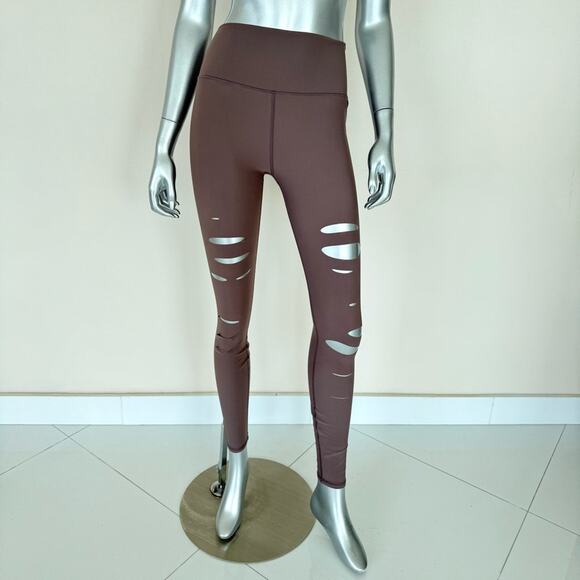 ALO Yoga brown leggings size S - Picture 1 of 7